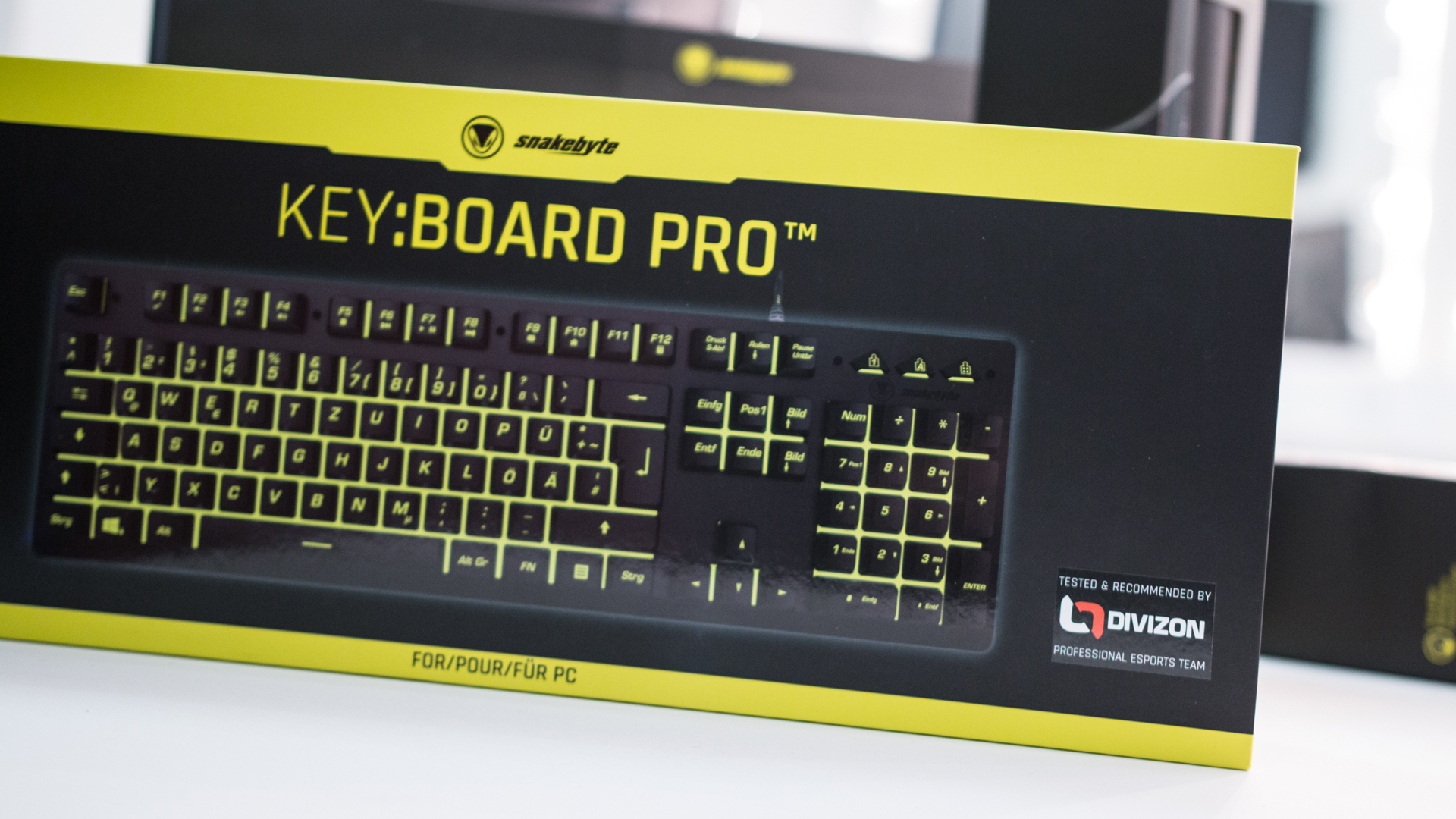 Snakebyte Gaming-Tastatur Key:Board Pro